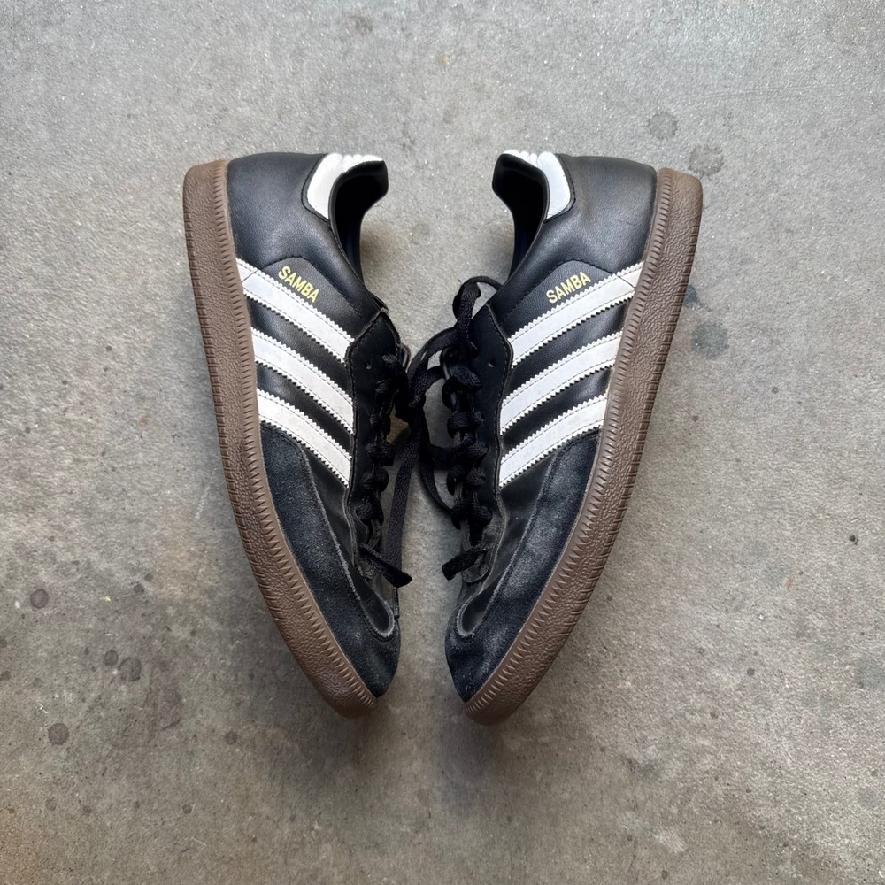 Adidas Samba Classic Black Sneakers Mens 9.5